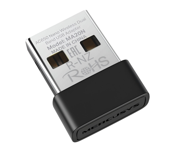 Mercusys MA20N Nano (650Mb/s a/b/g/n/ac) - 1321858 - zdjęcie